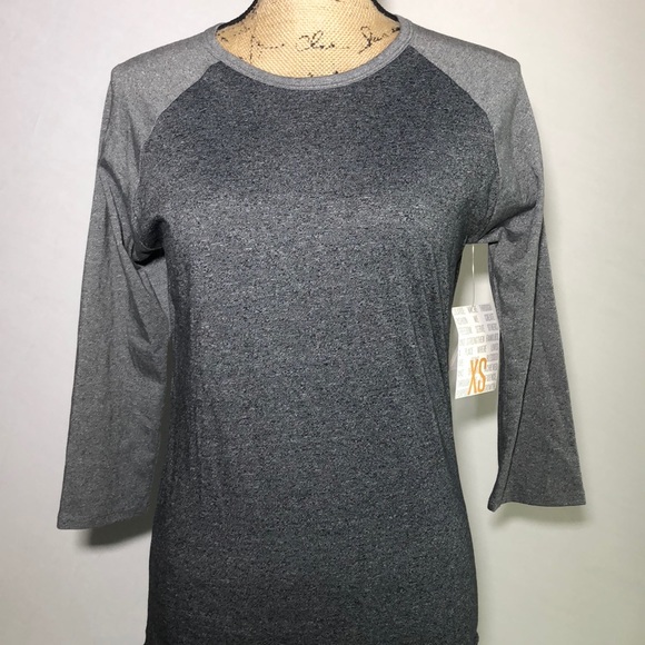 NWT Lularoe XS Randy in greys - Picture 3 of 8